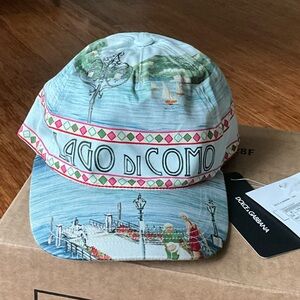 Dolce & Gabbana Scenic Print Cap